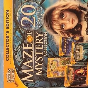 20 Complete Games Maze of Mystery Collection New Sealed PC DVD Roms